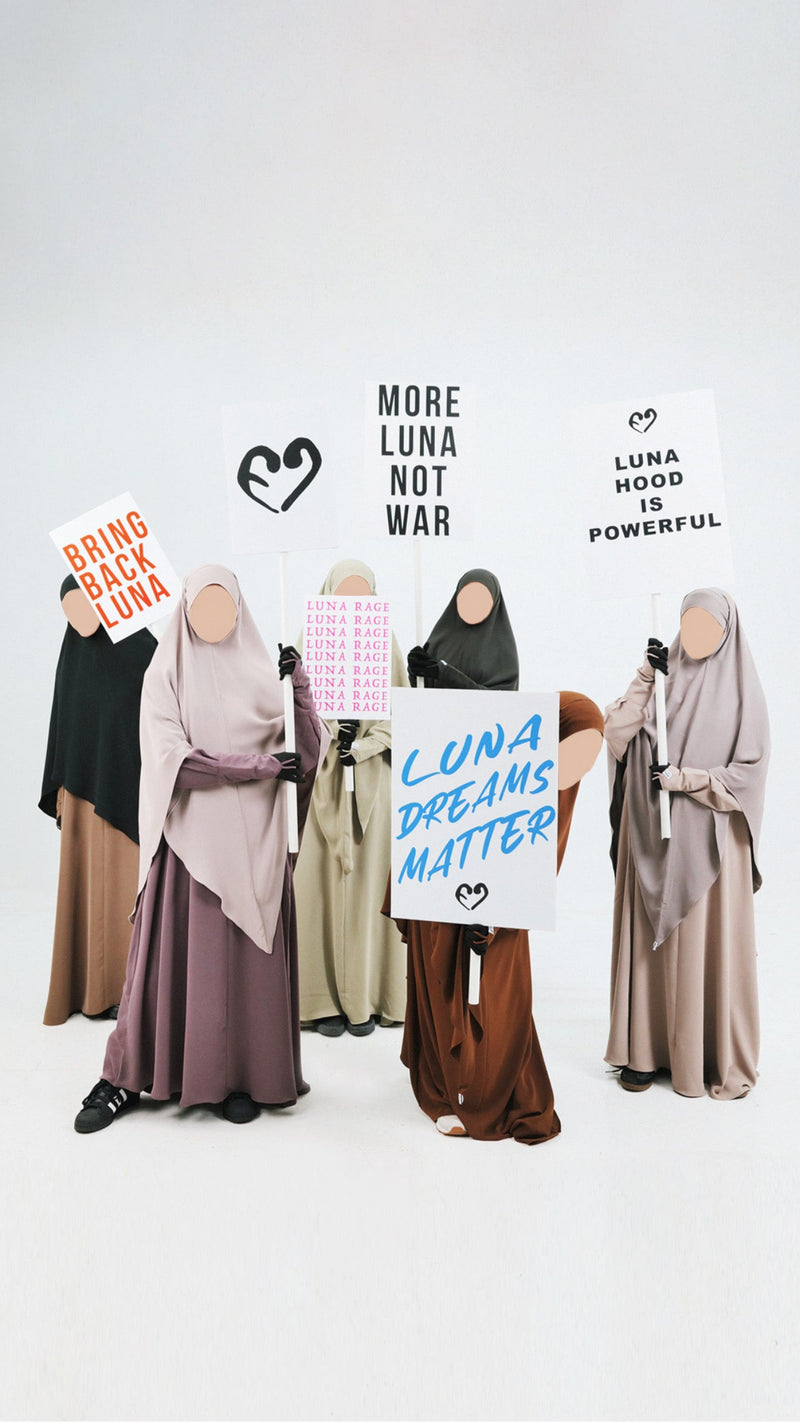 Luna Abaya Anti UV (Great)