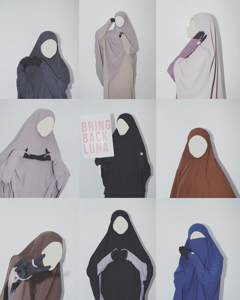 Luna Abaya Anti UV (Great)